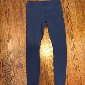 Fabletics Dark Blue 7/8 Leggings- XS